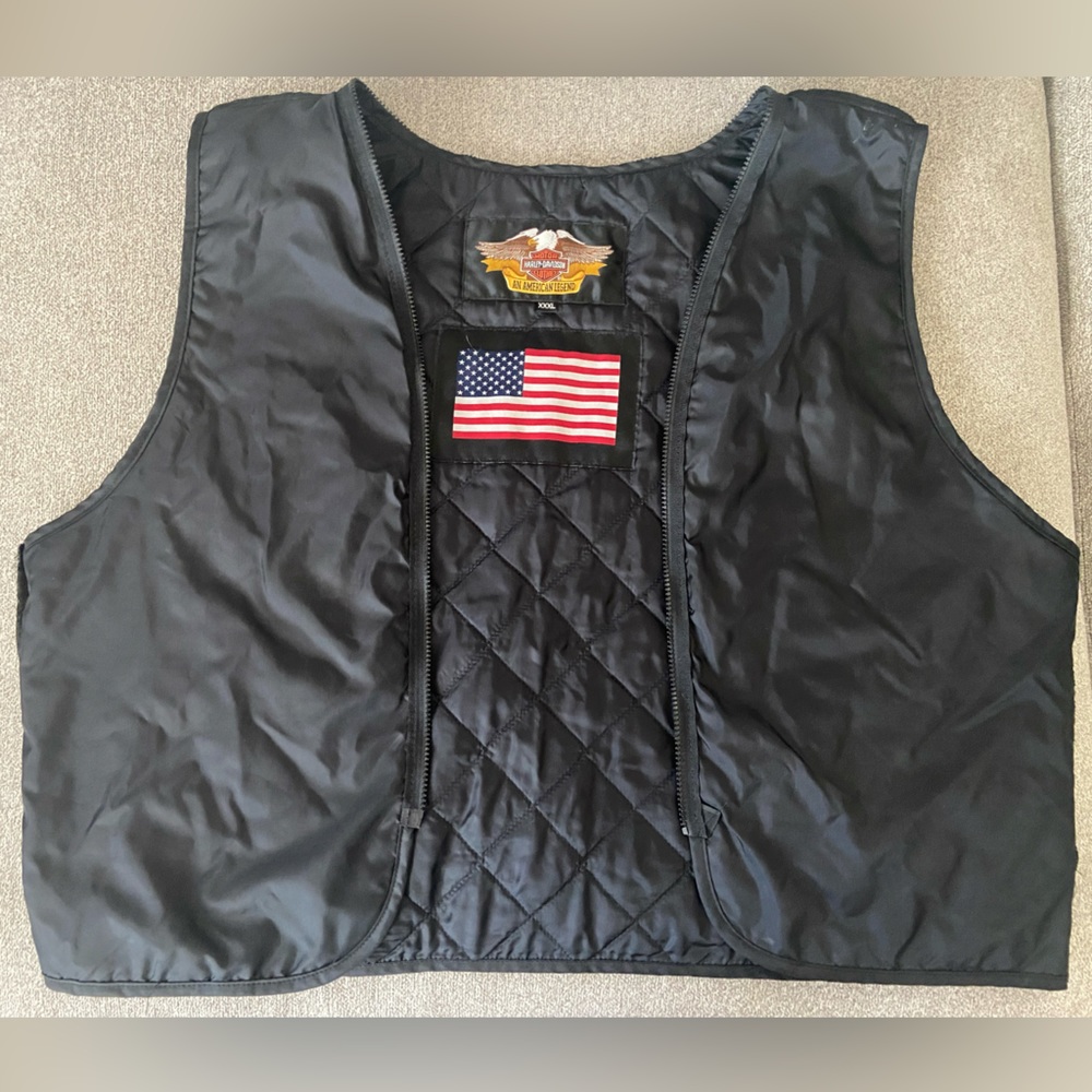 Harley Davidson Willie G leather jacket zip-in/out quilted liner; Men’s 3XL